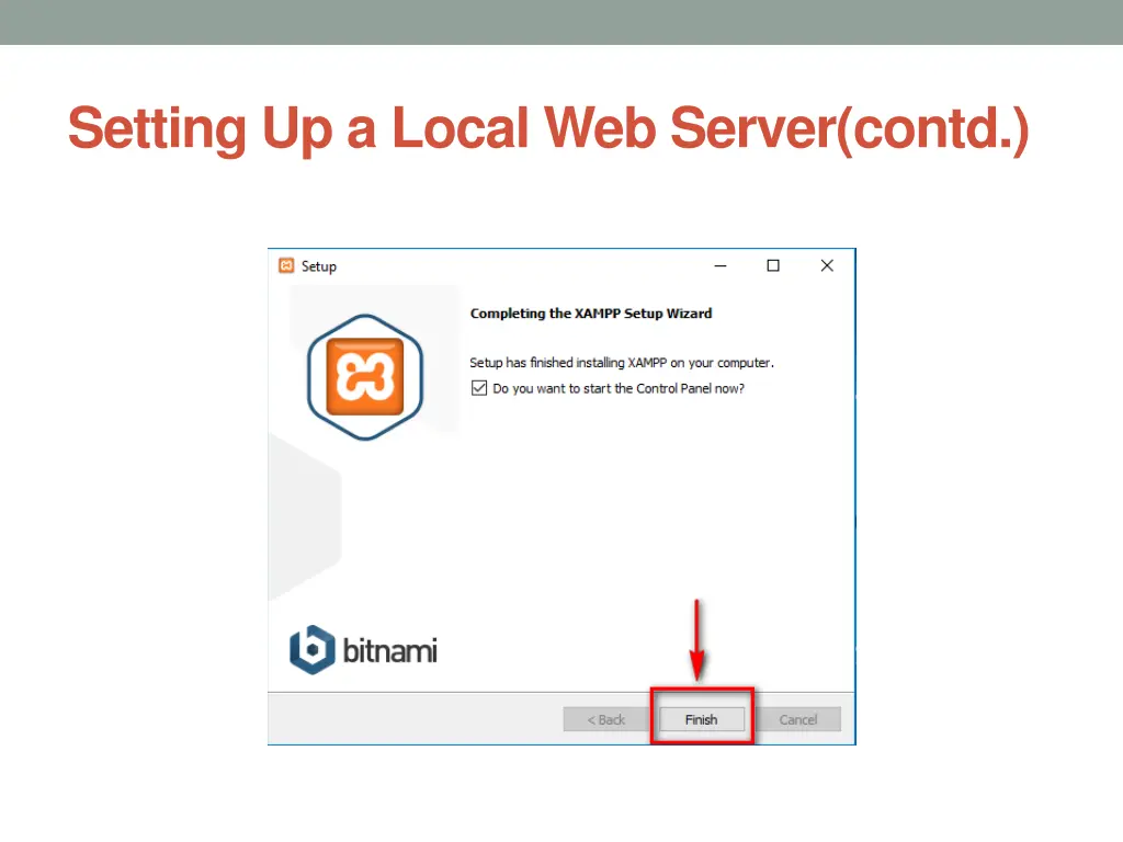 setting up a local web server contd 10
