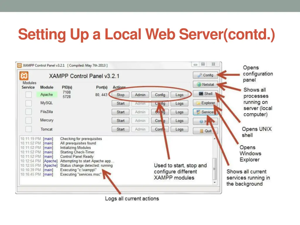 setting up a local web server contd 13