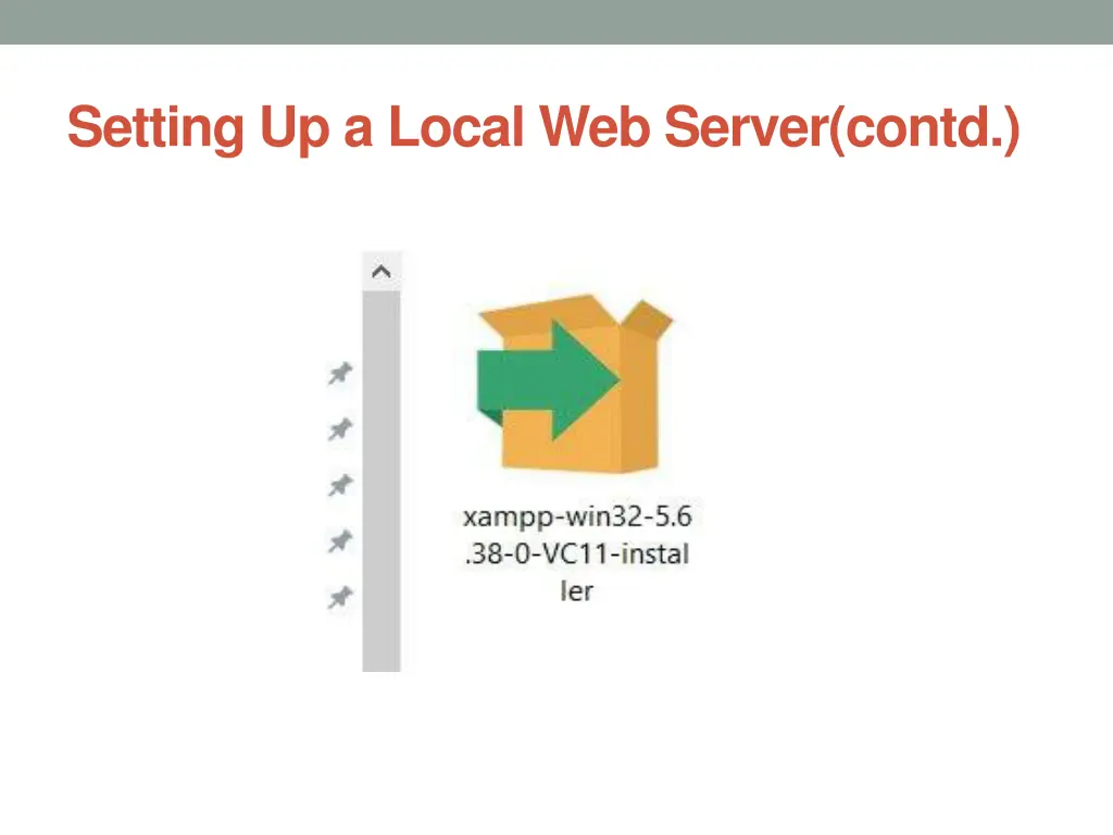 setting up a local web server contd 3