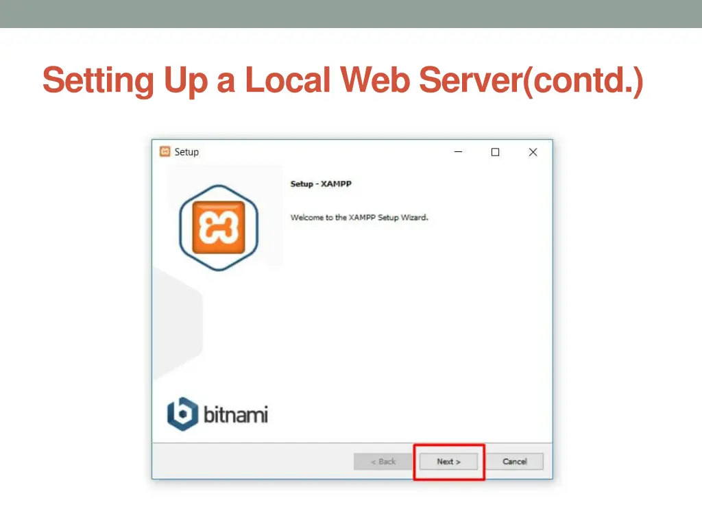 setting up a local web server contd 4