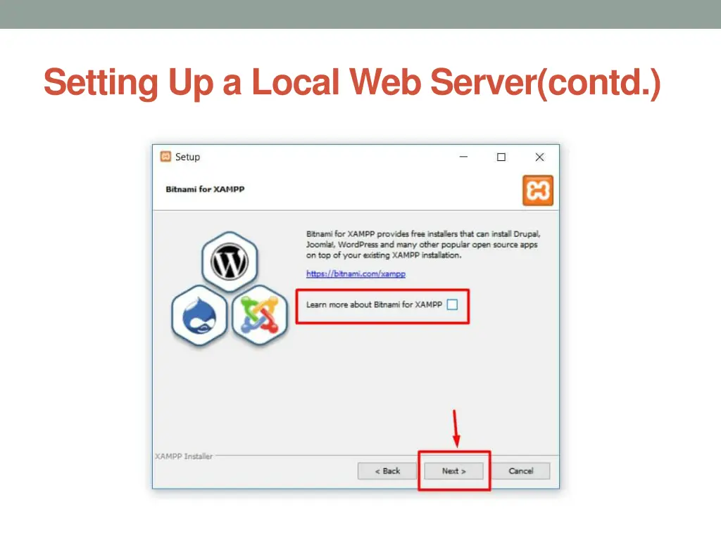 setting up a local web server contd 7