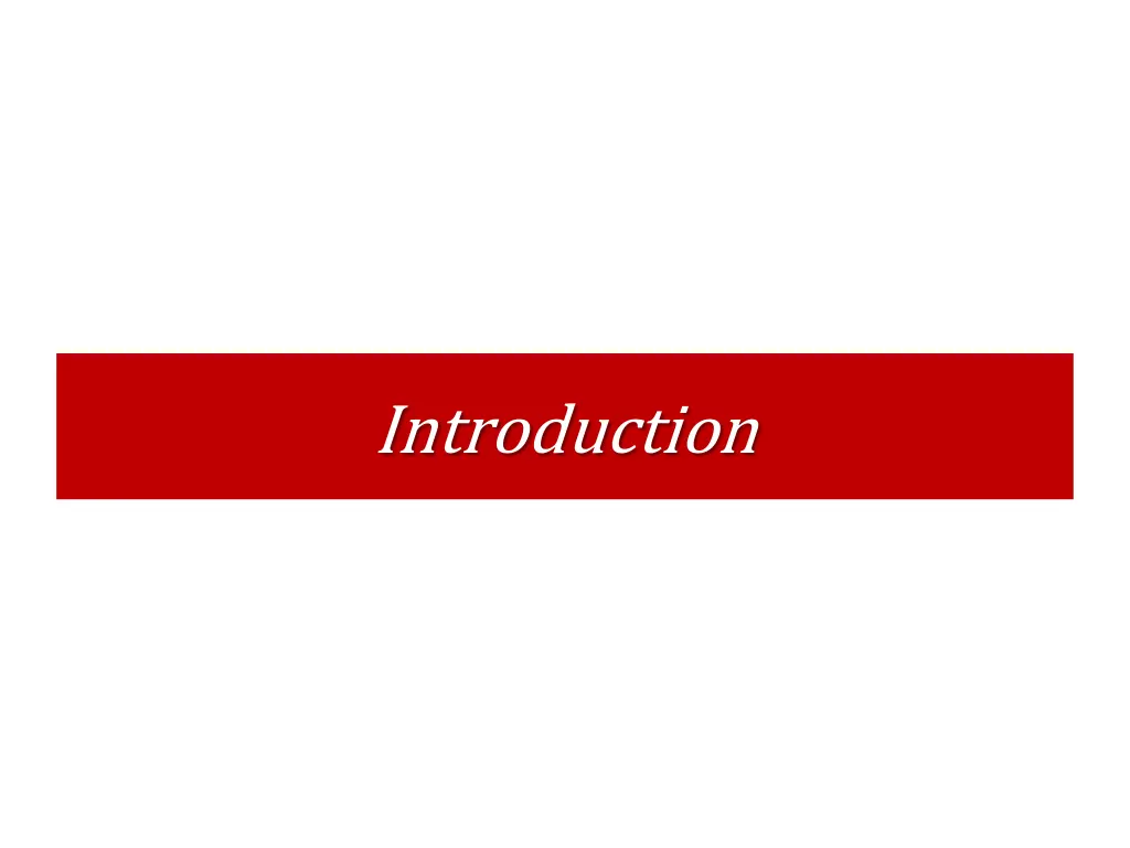 introduction