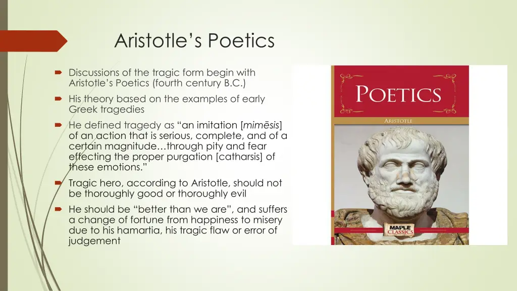 aristotle s poetics