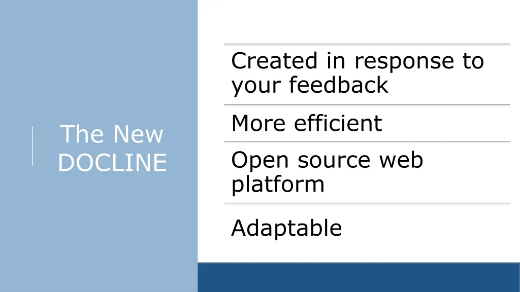 created in response to your feedback