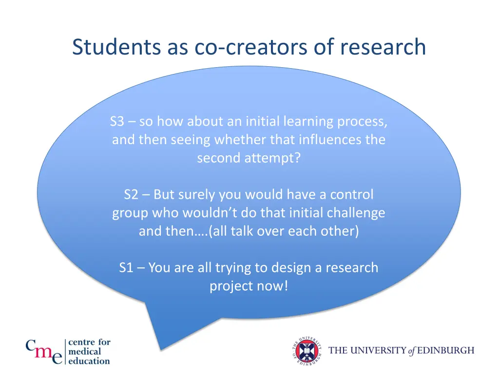 students as co creators of research
