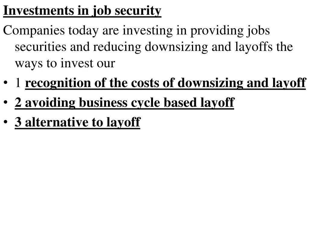 investments in job security companies today