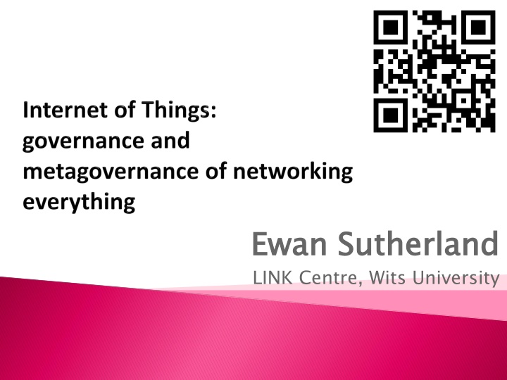ewan sutherland link centre wits university