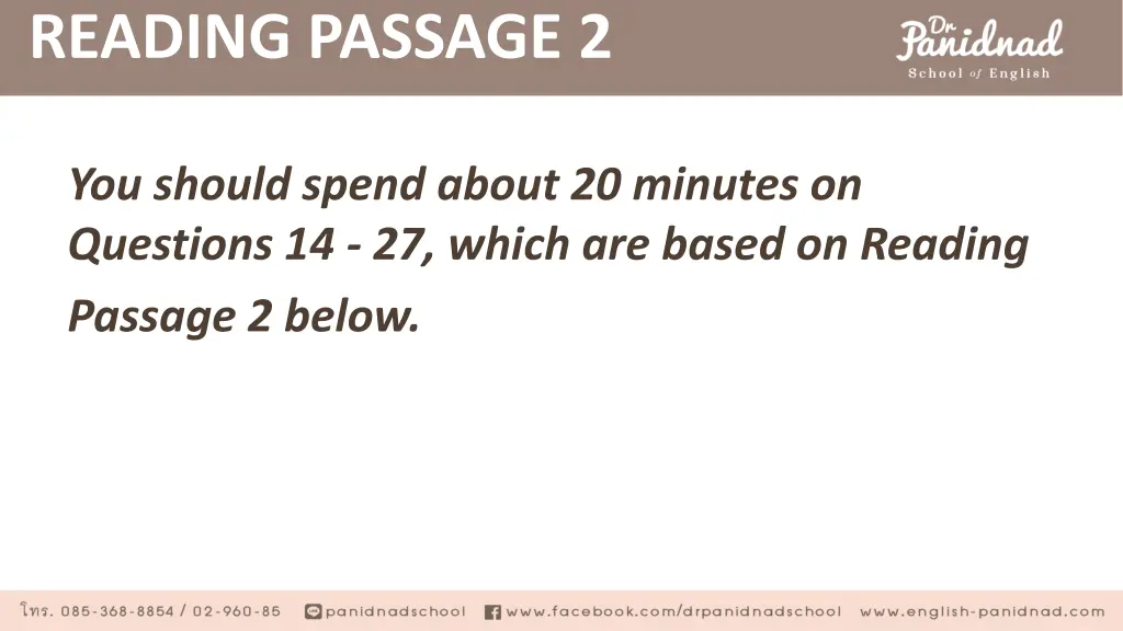 reading passage 2
