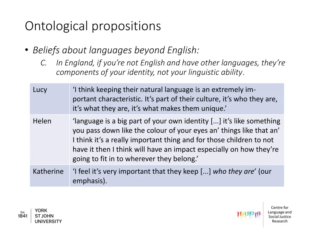 ontological propositions 2