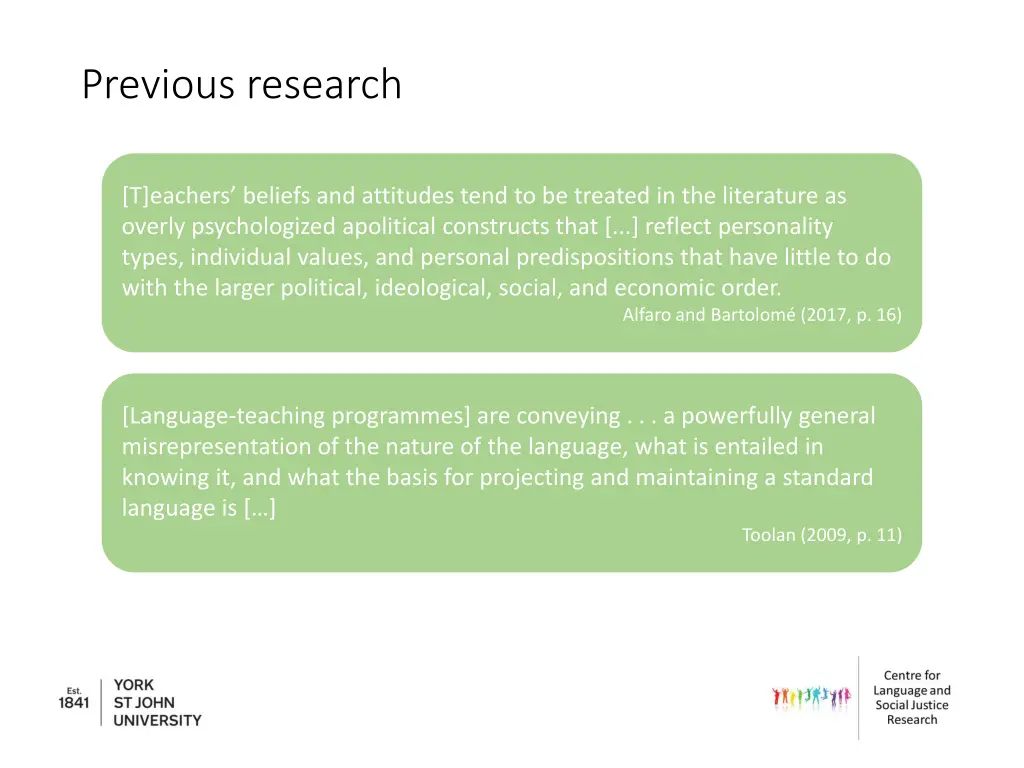 previous research 2