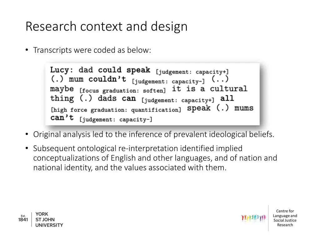 research context and design 2