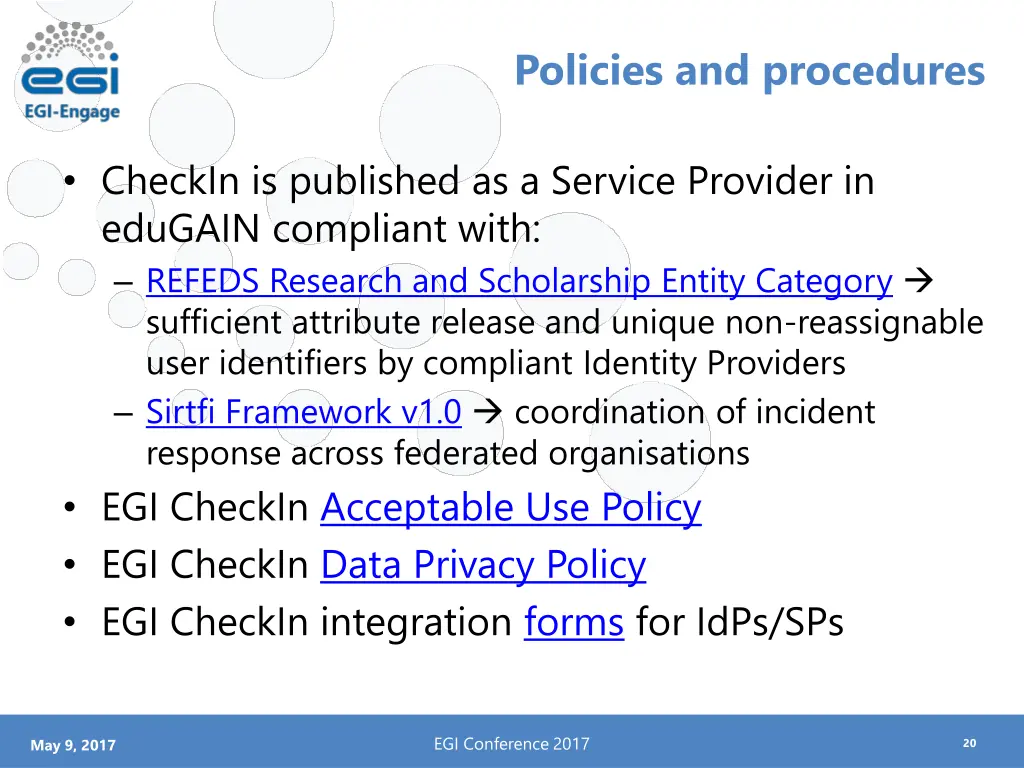 policies and procedures