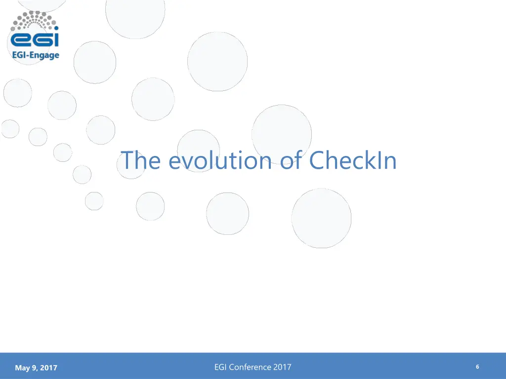 the evolution of checkin