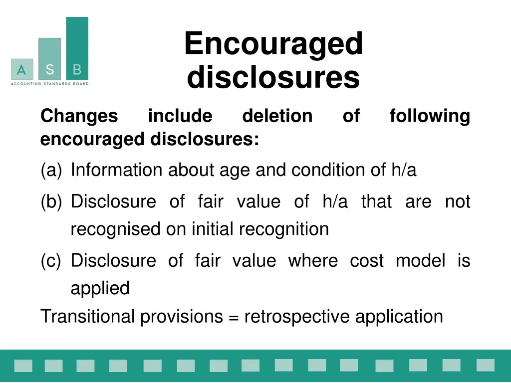 encouraged disclosures