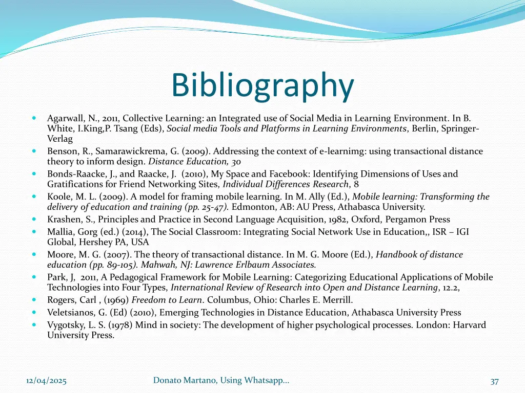 bibliography