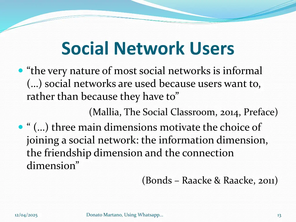 social network users