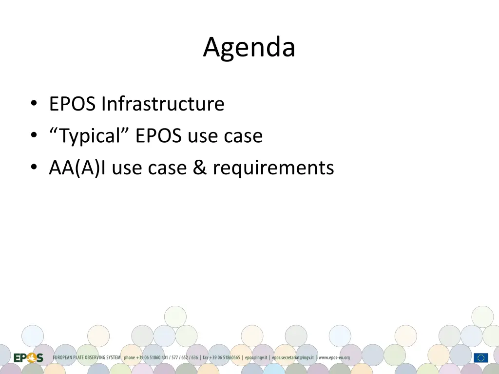 agenda