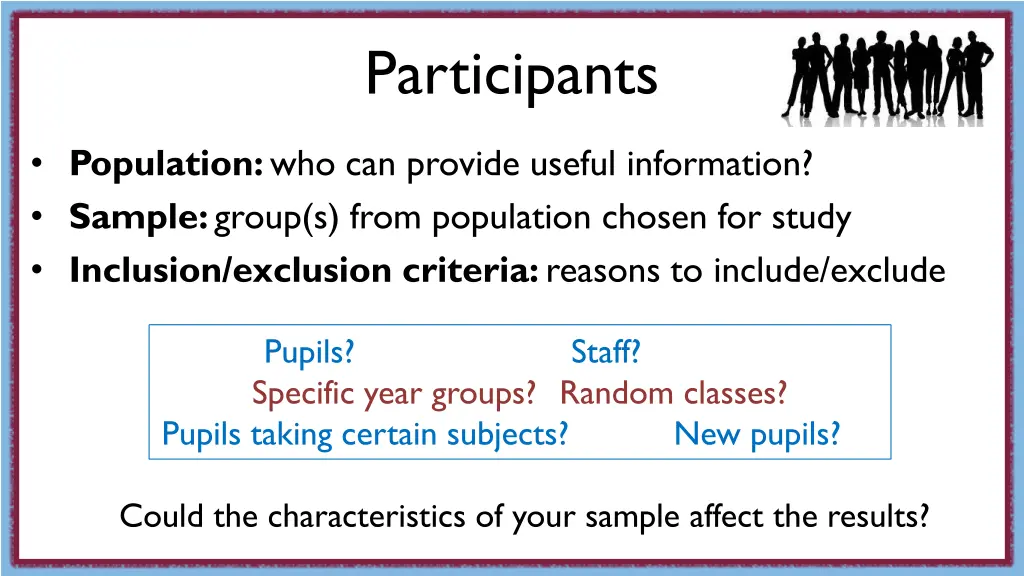 participants