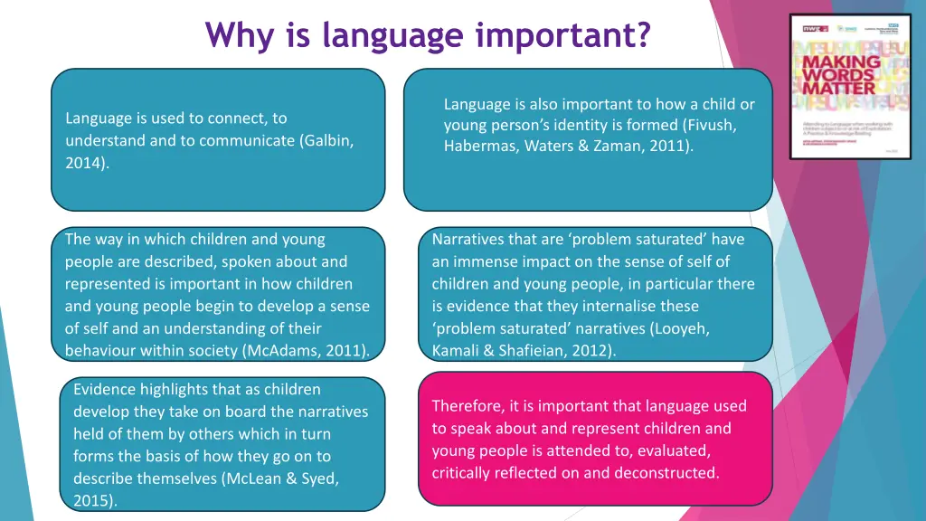 why is language important
