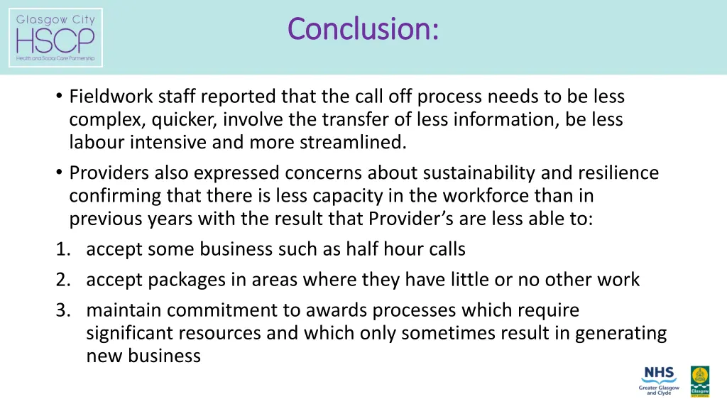 conclusion conclusion
