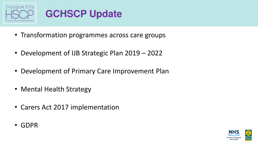 gchscp update