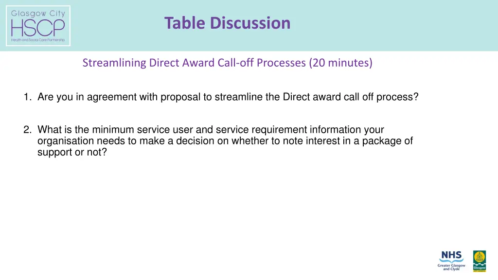 table discussion 3