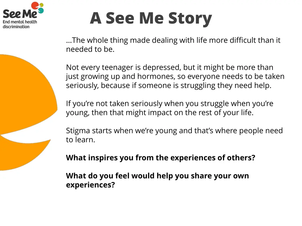 a see me story 1