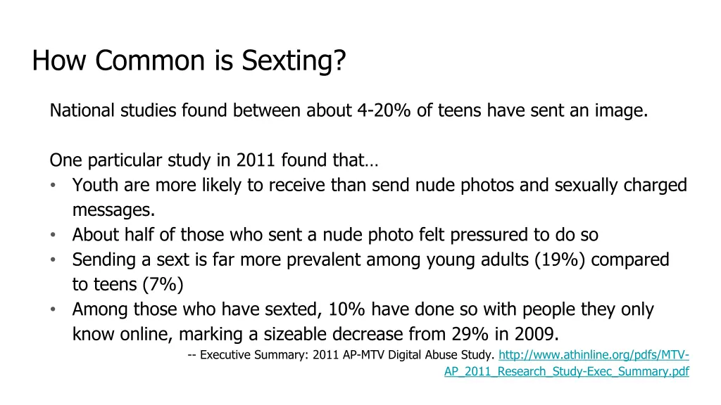 how common is sexting