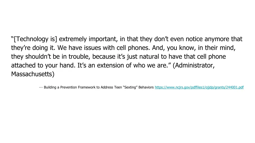 technology is extremely important in that they