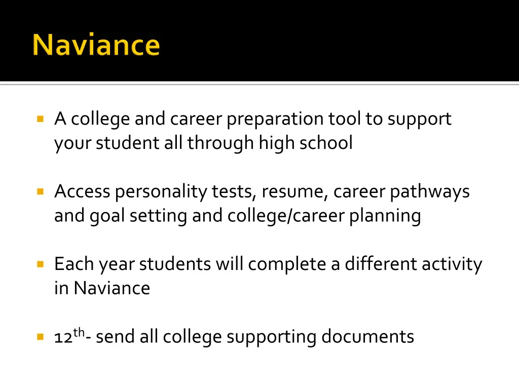 a college and career preparation tool to support