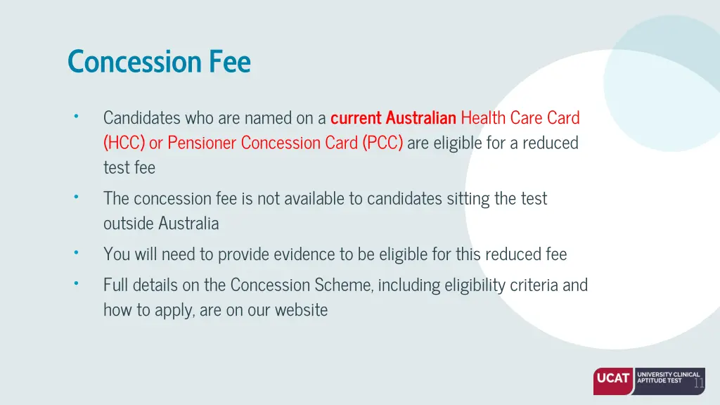 concession fee