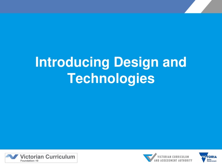 introducing design and technologies