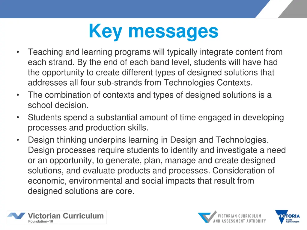 key messages 1