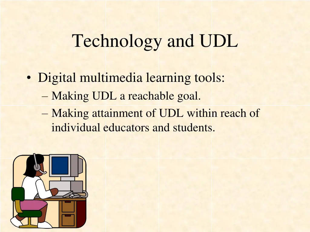 technology and udl