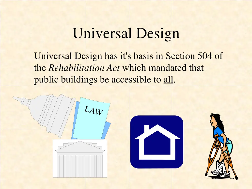 universal design