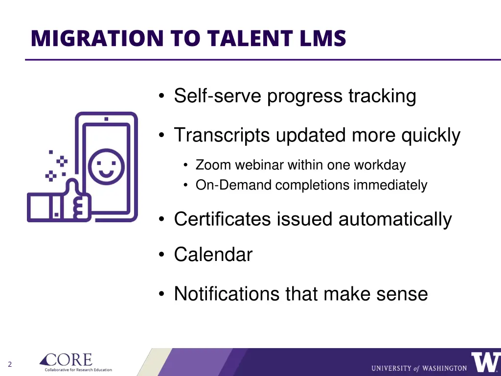 migration to talent lms