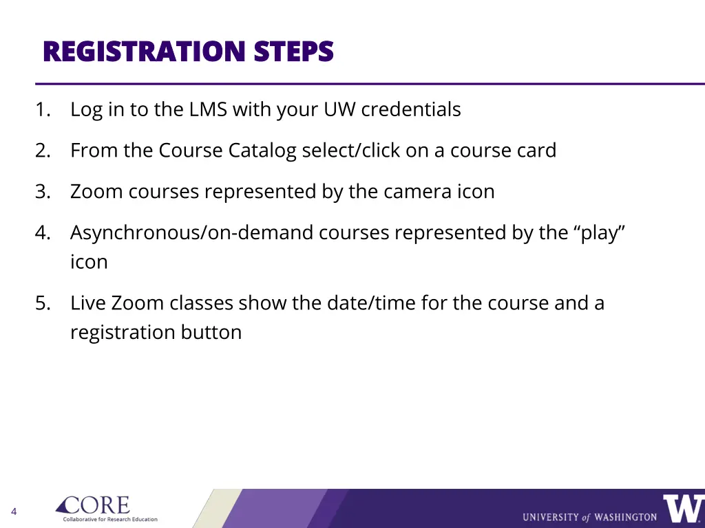 registration steps registration steps