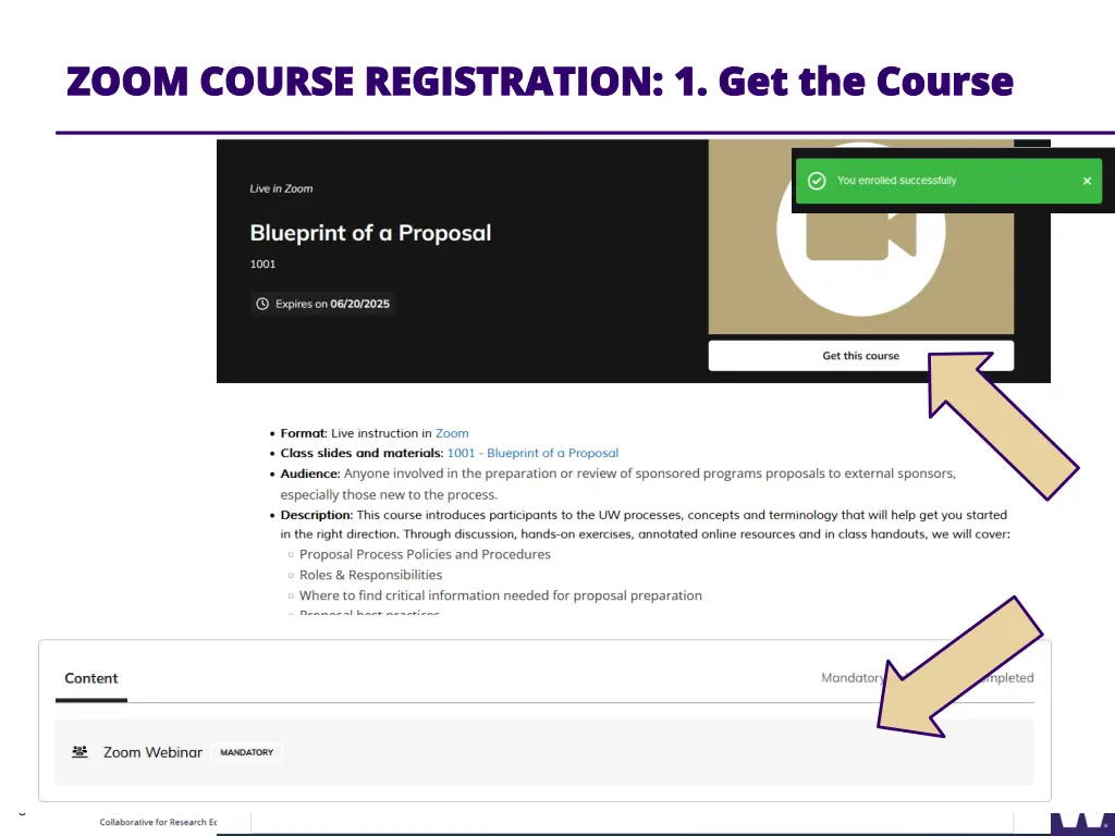 zoom course registration 1 get the course zoom
