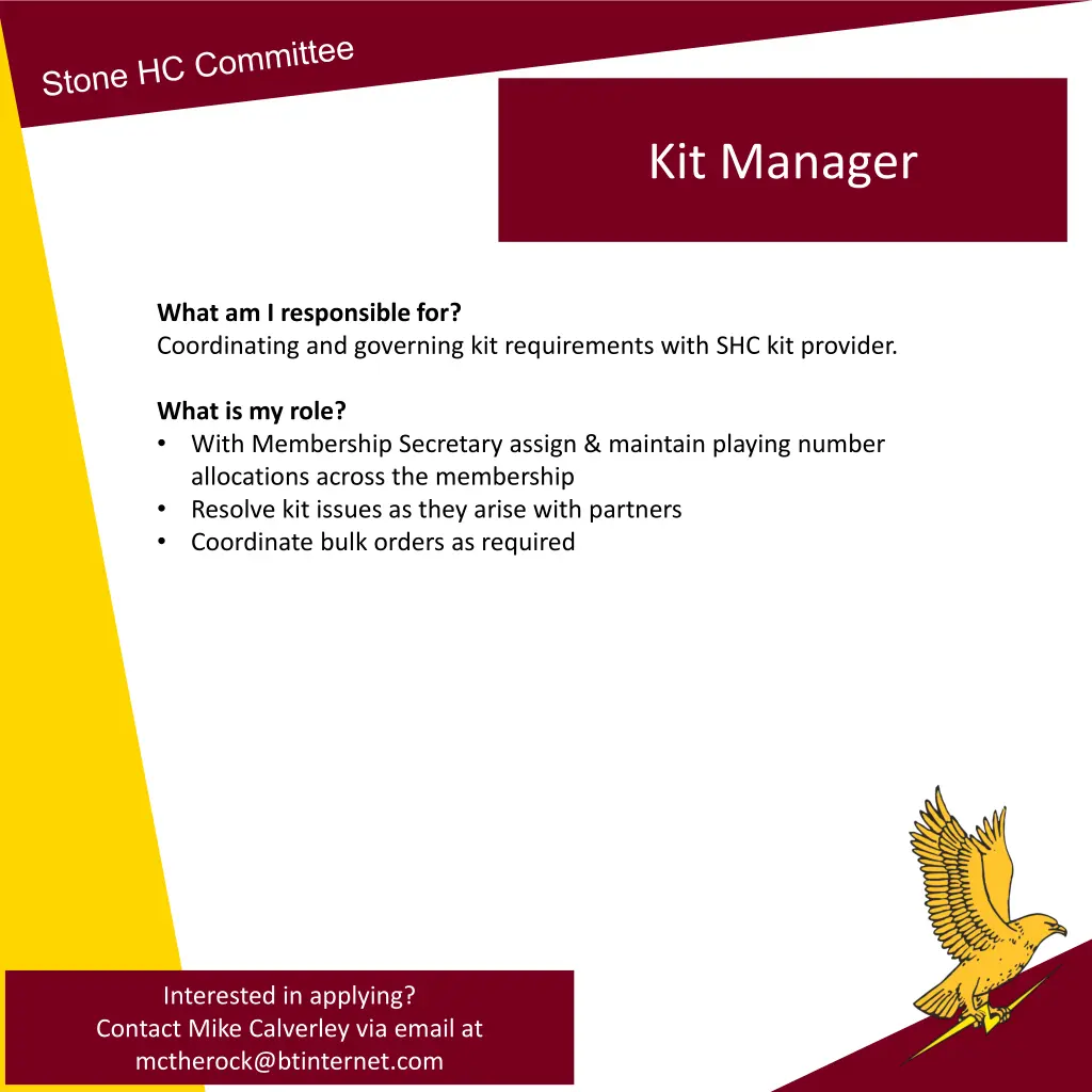 kit manager