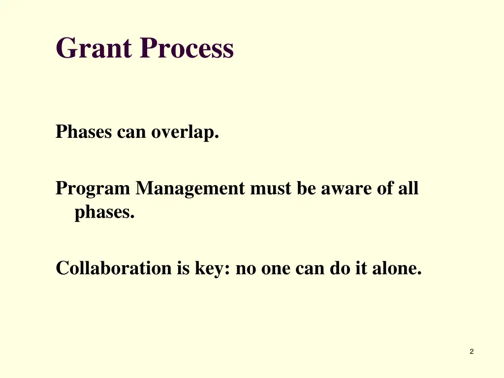 grant process 1