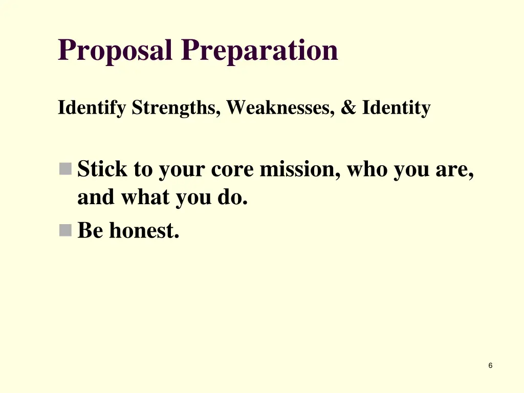 proposal preparation 1