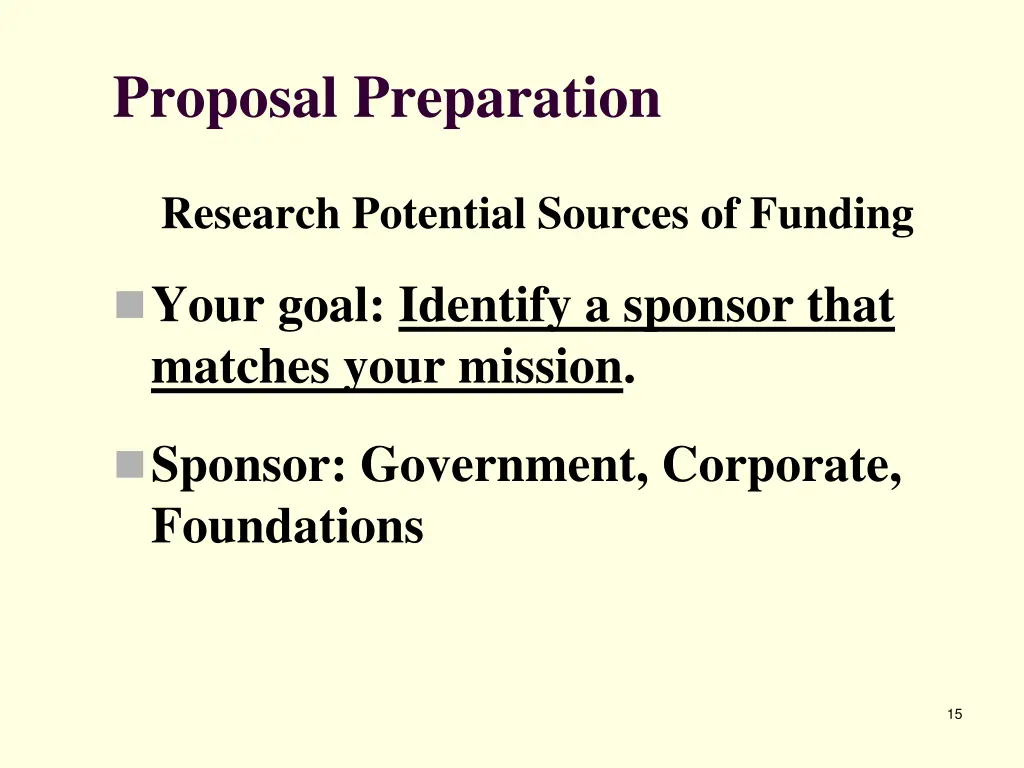 proposal preparation 10