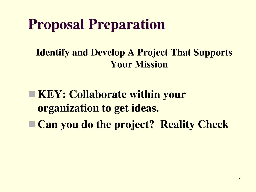 proposal preparation 2