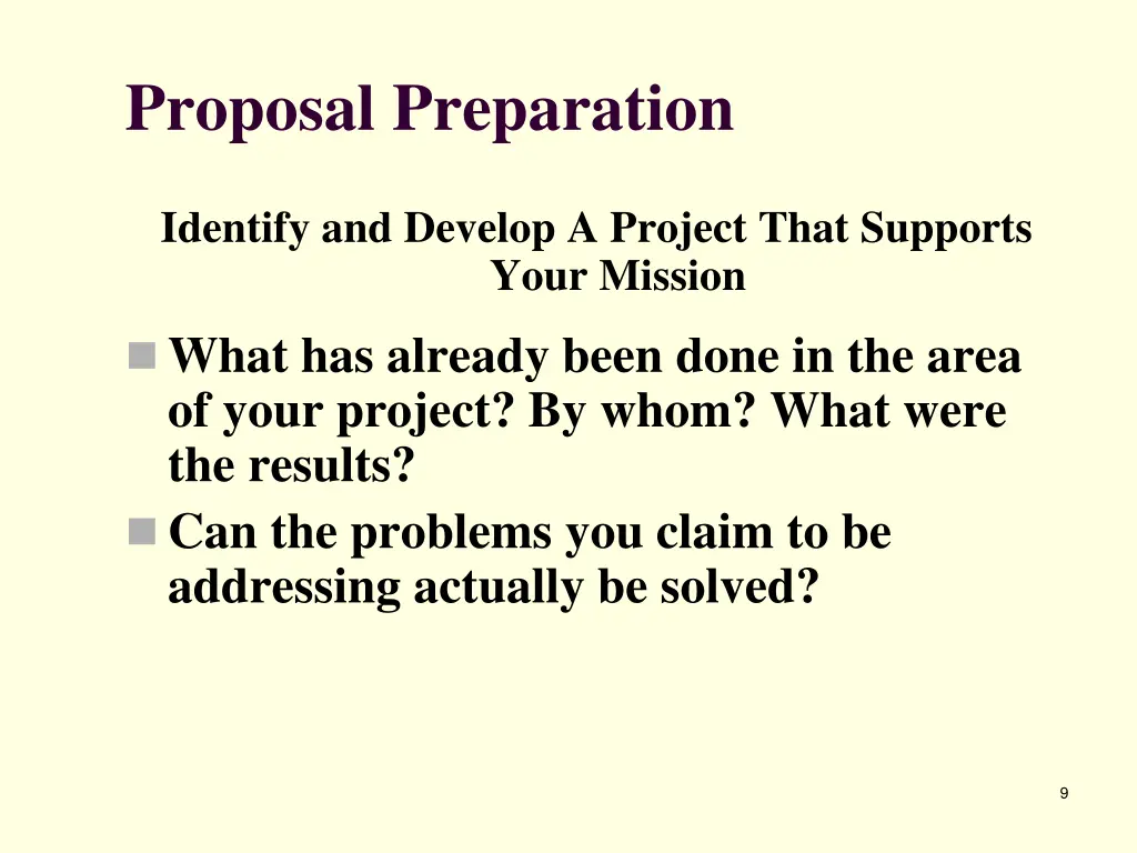 proposal preparation 4