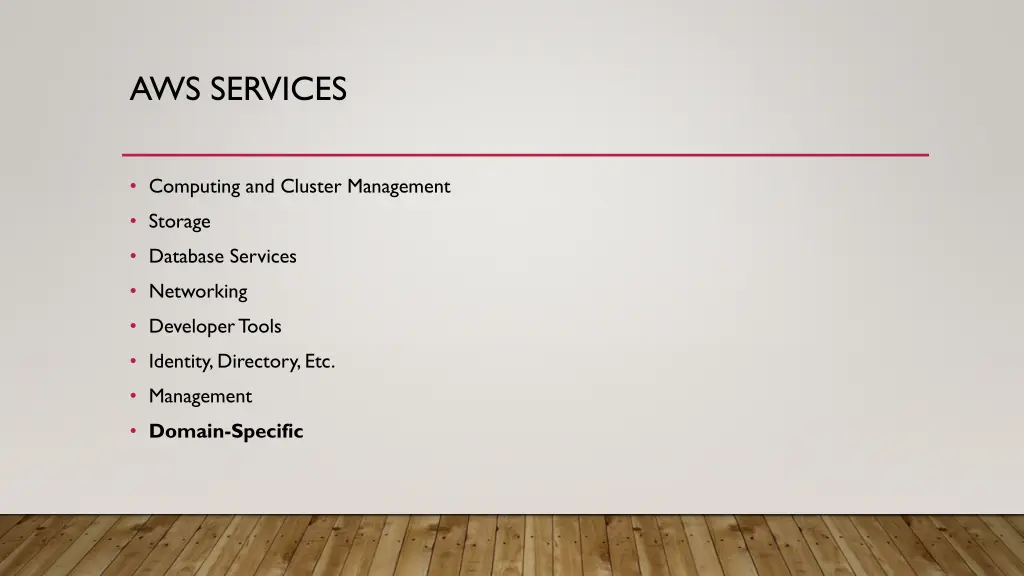 aws services 8