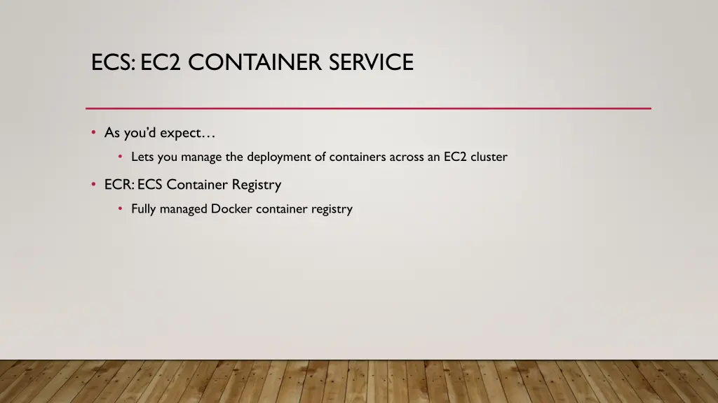 ecs ec2 container service