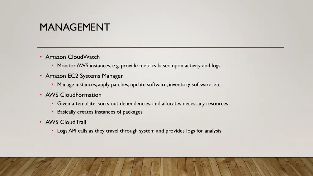 management