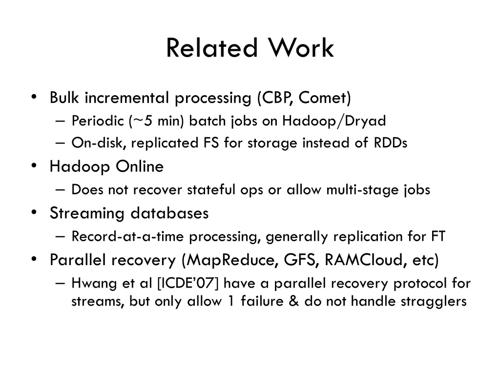 related work