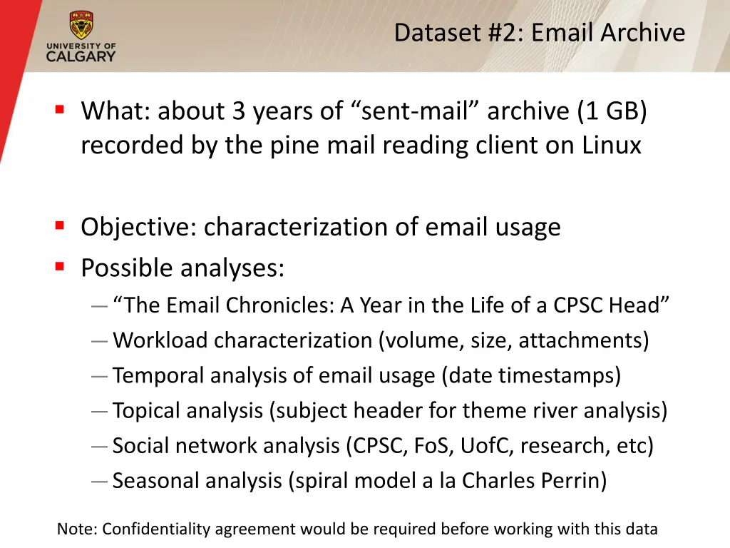 dataset 2 email archive