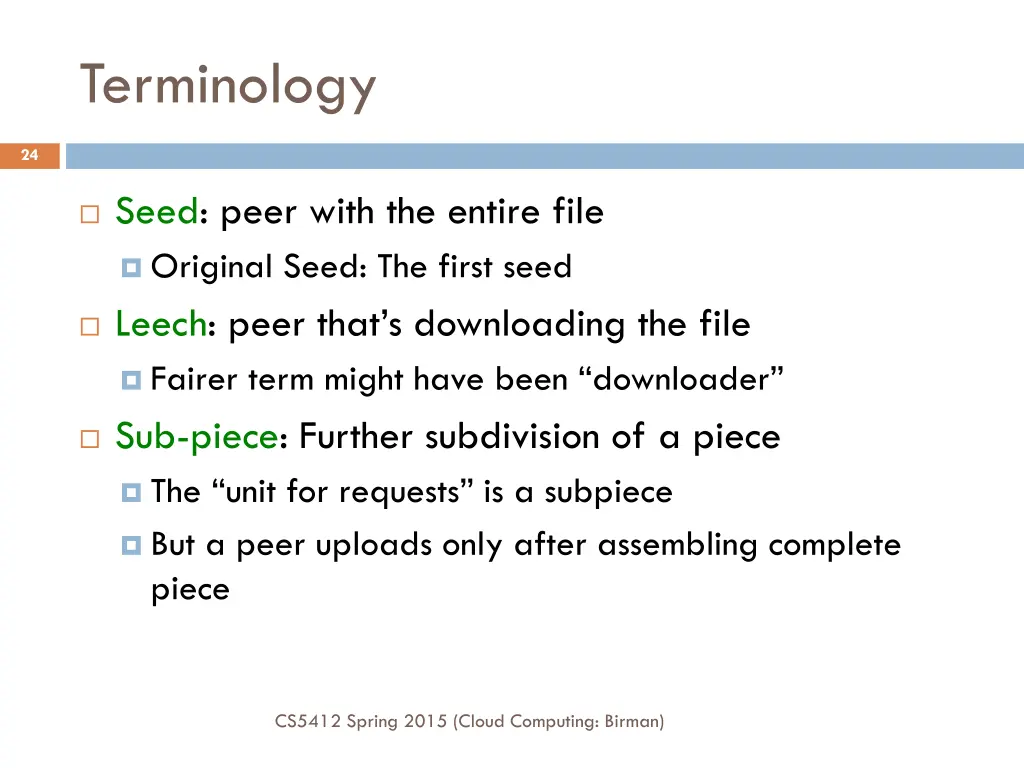terminology